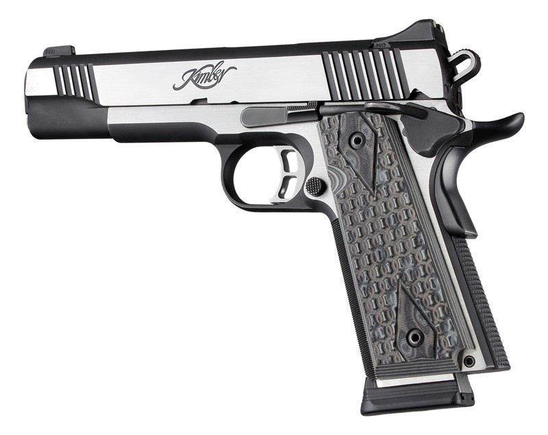 1911 Govt. 9/32 Thick Chain Link G-Mascus Black/Gray G10