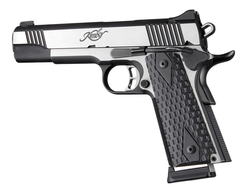 1911 Govt. 3/16 Thin Chain Link Solid Black G10