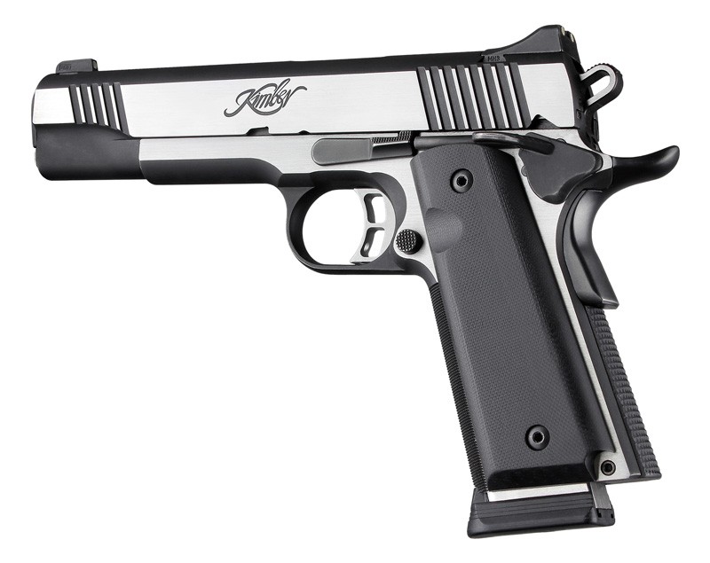 1911 Govt. 9/32 Thick Solid Black G10