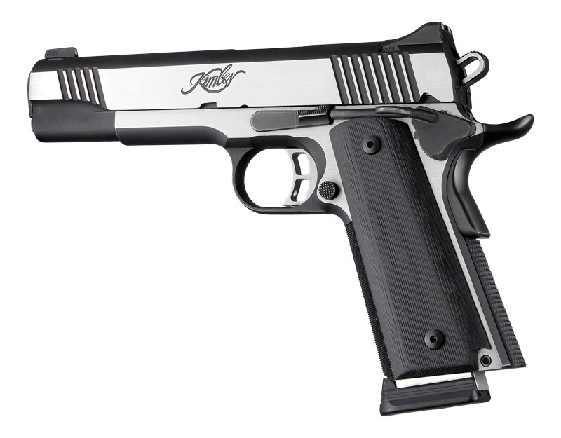 1911 Govt. 3/16 Thin Solid Black G10