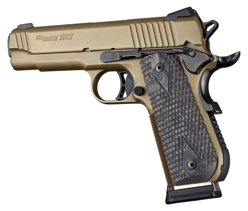 1911 Govt. Model Round Heel Piranha G10 - G-Mascus Black/Grey