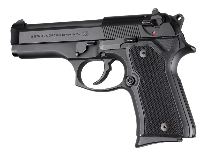 Beretta 92 Compact Checkered G10 - Black