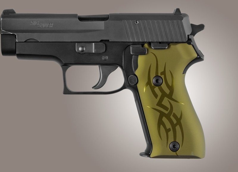 SIG Sauer P225 Tribal Aluminum - Green Anodize
