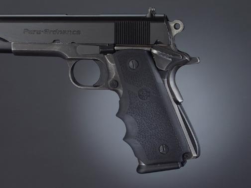 Para Ordnance P-14 Rubber grips with Finger Grooves