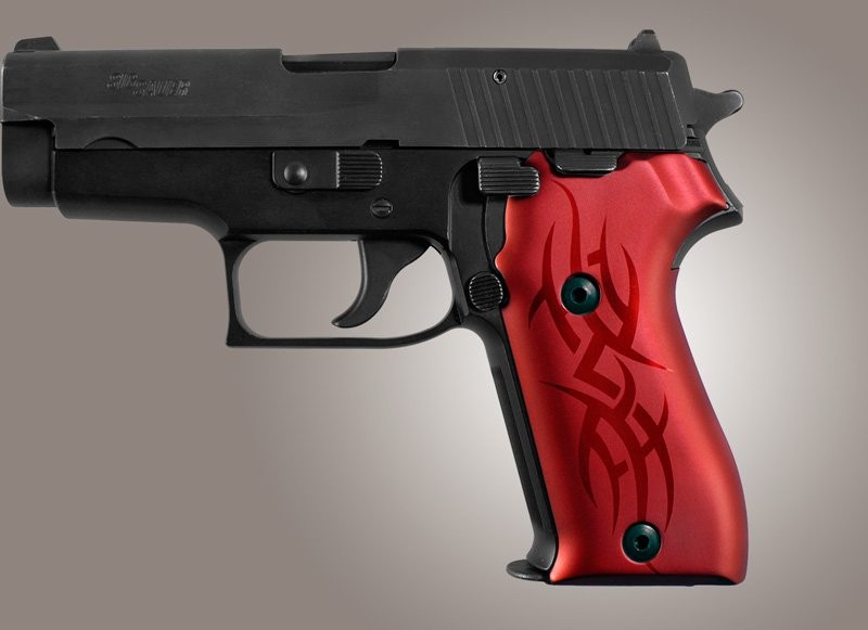 SIG Sauer P225 Tribal Aluminum - Red Anodize