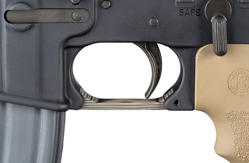 AR-15/M-16 Straight Trigger Guard G10 - G-Mascus Dark Earth