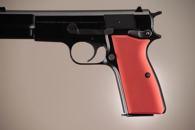 Browning Hi-Power Aluminum - Matte Red Anodized