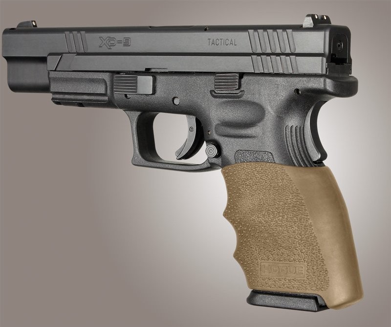 Handall Hybrid Springfield XD9 9MM, 40S&W, 357SIG Grip Sleeve Flat Dark Earth