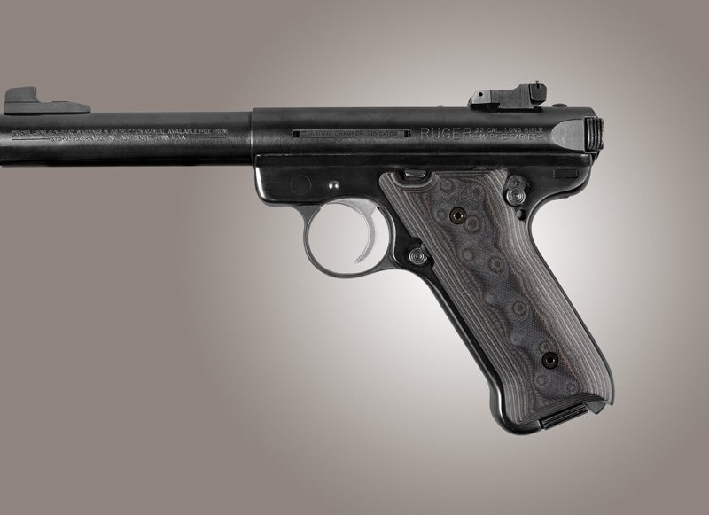 Ruger MK II / MK III G10 - G-Mascus Black/Gray