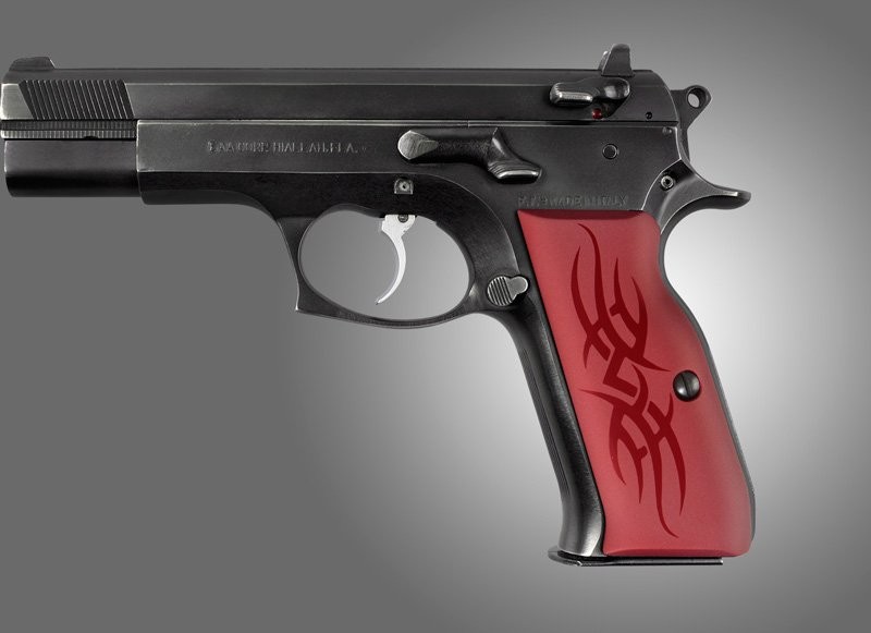 TZ-75 - EAA. P9 Tribal Aluminum - Red Anodize