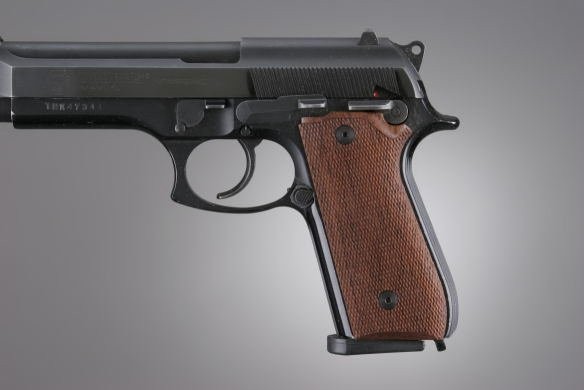 Taurus PT-99 PT-92 PT-100 PT-101 Rosewood Safety Only Checkered