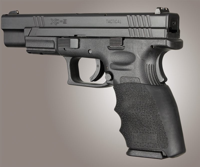 Handall Hybrid Springfield XD9 9MM, 40S&W, 357SIG Grip Sleeve Black