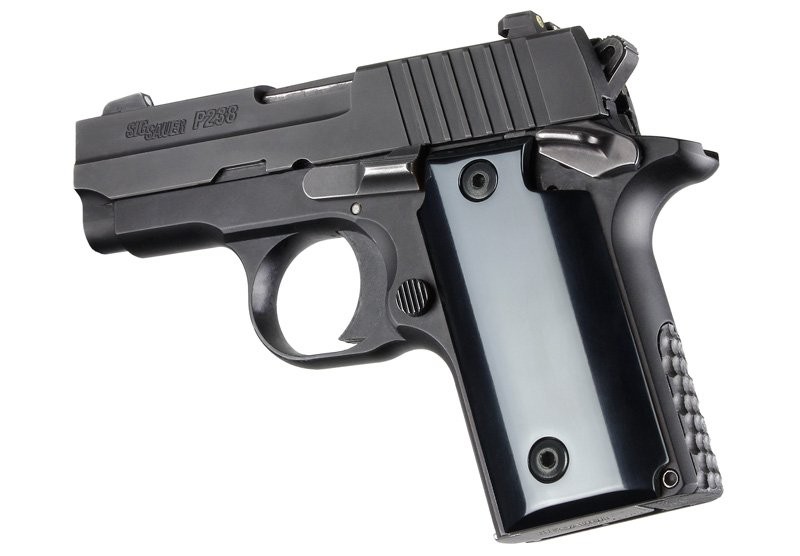 SIG Sauer P238 Aluminum - Brushed Gloss Black Anodize
