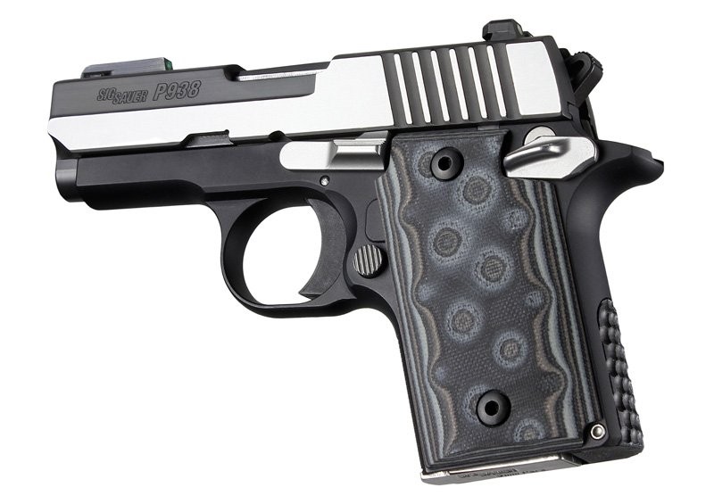 SIG Sauer P938 Ambi Smooth G10 - G-Mascus Black/Gray 