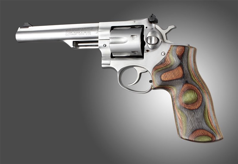 GP100/Super Redhawk Lamo Camo No Finger Groove