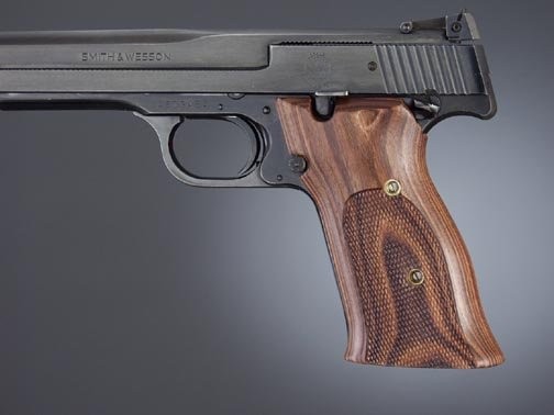 S&W 41 Kingwood Checkered