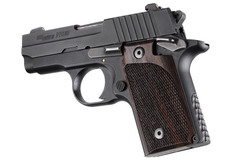 SIG Sauer P238 Rosewood Checkered