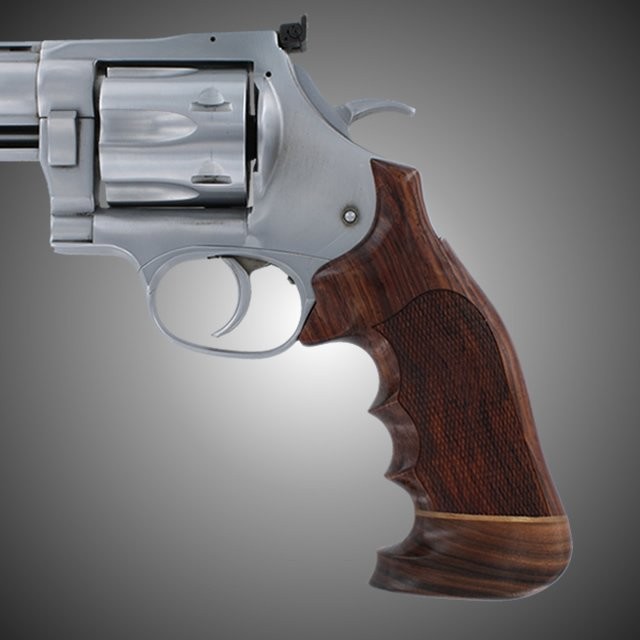 Dan Wesson Large Frame Cocobolo Big Butt, Checkered
