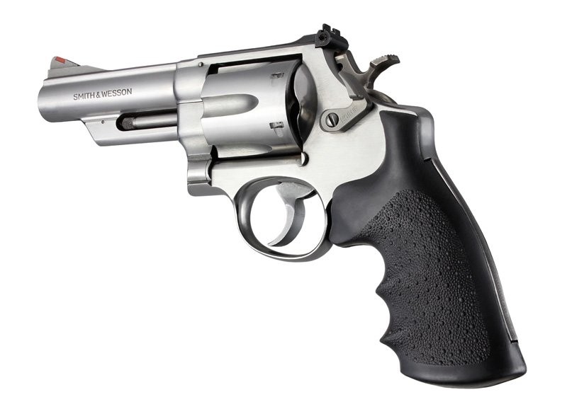 S&W N Frame Square Butt Rubber Monogrip Black