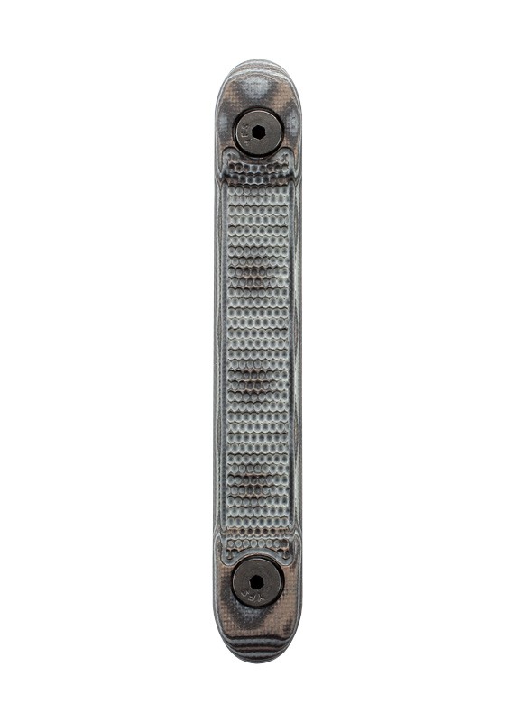 Key Mod Rail Cover G10 G-Mascus Black/Grey with Mini Piranha Texture