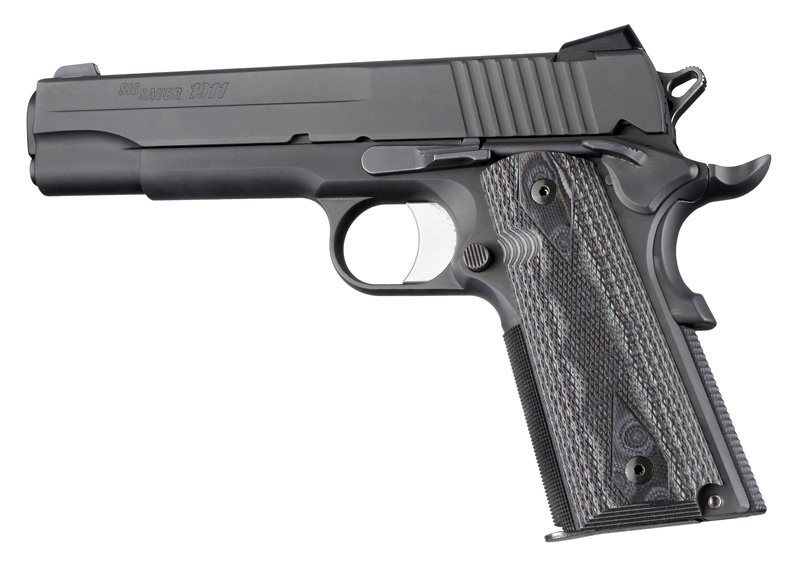 1911 Govt. Model Checkered G-Mascus Black/Gray G10