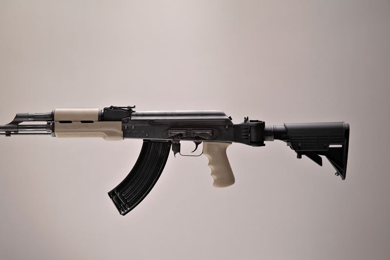 AK-47/AK-74 Standard Chinese and Russian - Kit - OverMolded Grip and Forend Flat Dark Earth