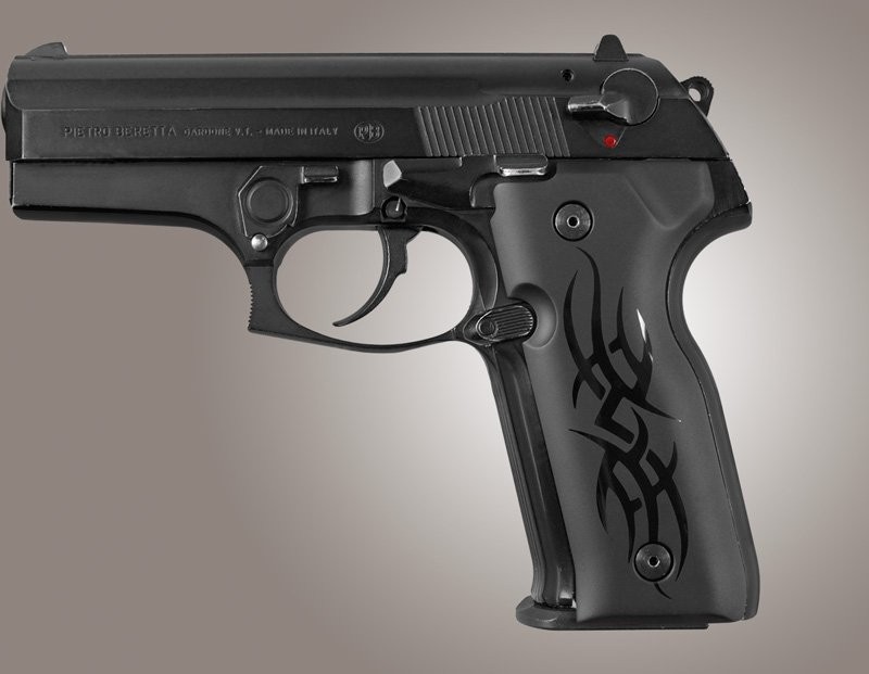Beretta Cougar 8000 - 8040 - 8357 Tribal Aluminum - Black Anodize
