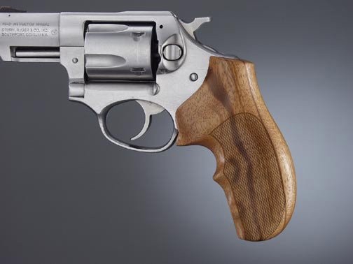 Ruger SP101 Goncalo Top Finger Groove Checkered