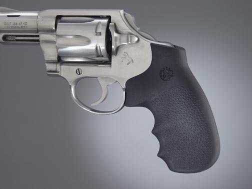 Colt Detective Special/Diamondback Rubber Monogrip Black