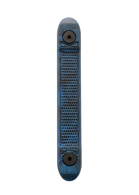 Key Mod Rail Cover G10 G-Mascus Blue Lava with Mini Piranha Texture