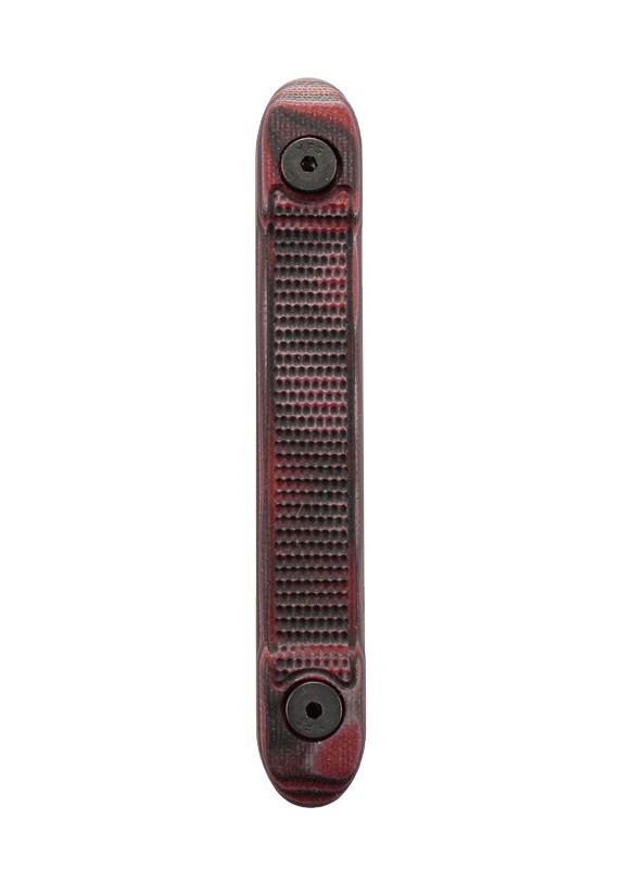 Key Mod Rail Cover G10 G-Mascus Red Lava with Mini Piranha Texture