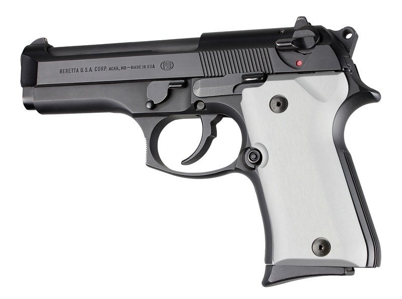Beretta 92 Compact Aluminum - Matte Clear Anodize 