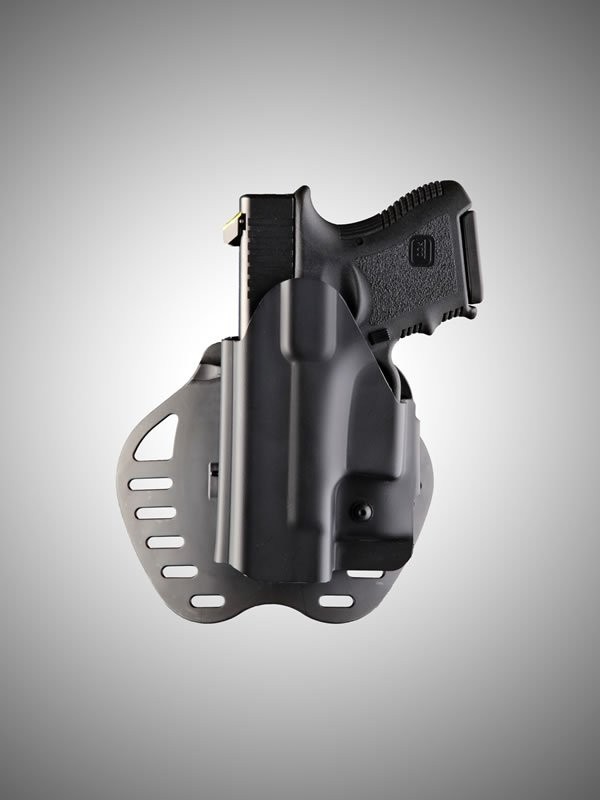 ARS Stage 1 - Carry Holster Glock 26, 27, 28, 33, 39 Left Hand Black