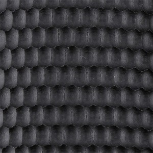 GP100/Super Redhawk Finger Grooves Piranha G10 - Solid Black