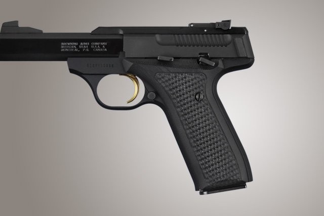 Browning BuckMark URX Piranha Grip G10 - Solid Black