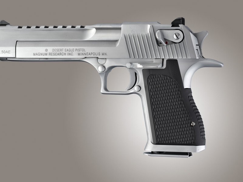 Desert Eagle Piranha Grip G10 - Solid Black