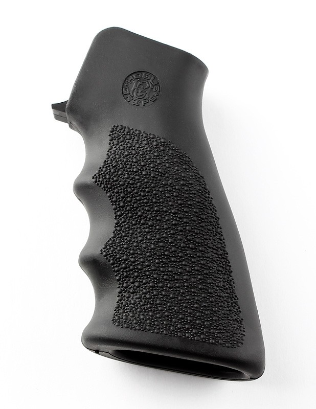 AR-15/M-16 Rubber Grip with Finger Grooves Black
