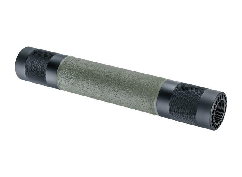 AR-15/M-16 Free Float Forend with OverMolded Gripping area OD Green