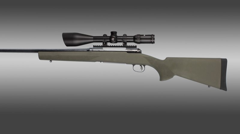 Savage 10, 11, 14 & 16 Detachable Box Mag / Hinged Floor Plate Short Action Standard Barrel Full Bed Block Stock OD Green