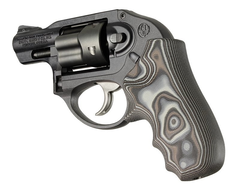 Ruger LCR/LCRx Smooth G10 - G-Mascus Black/Gray