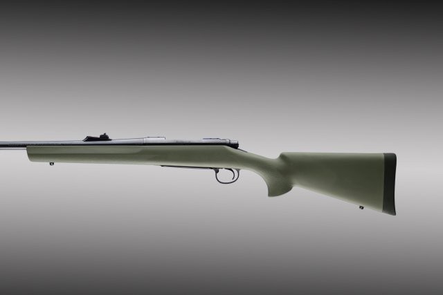 Remington 700 Short Action Detachable Magazine Heavy Barrel Pillar Bed Stock OD Green