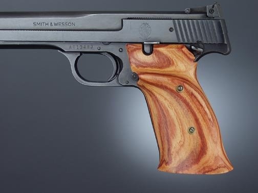 S&W 41 Tulipwood Right hand thumb rest