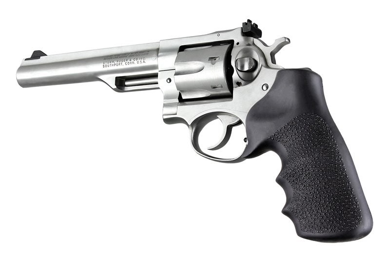 Ruger GP100/Super Redhawk Rubber Tamer Grip Black