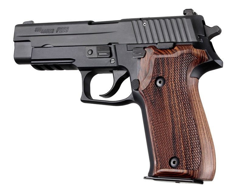 SIG Sauer P226 Kingwood Checkered