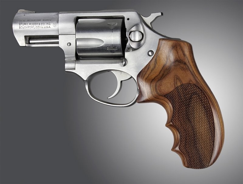 Ruger SP101 Pau Ferro Checkered