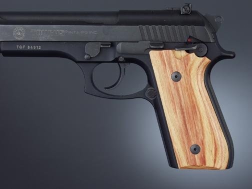 Taurus PT-99 PT-92 PT-100 PT-101 Tulipwood With Decocker