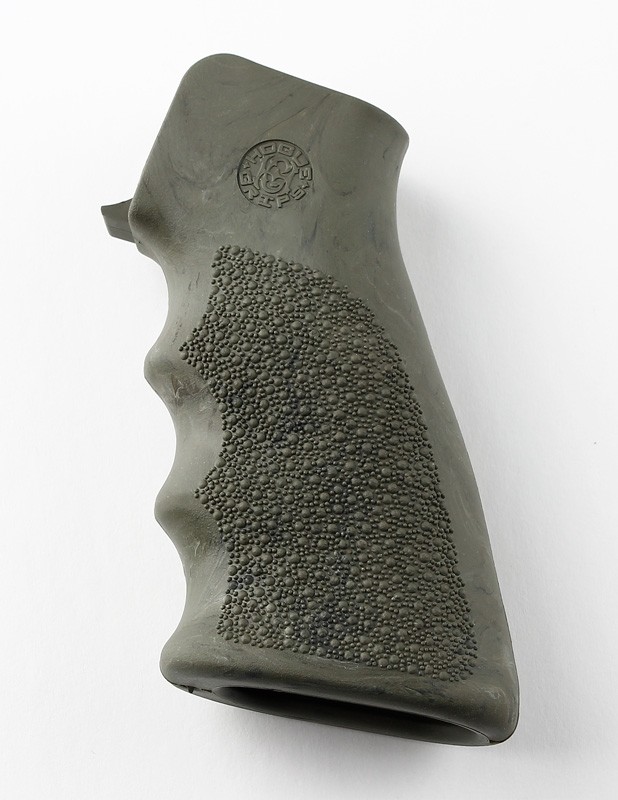 AR-15/M-16 Rubber Grip with Finger Grooves Ghillie Green