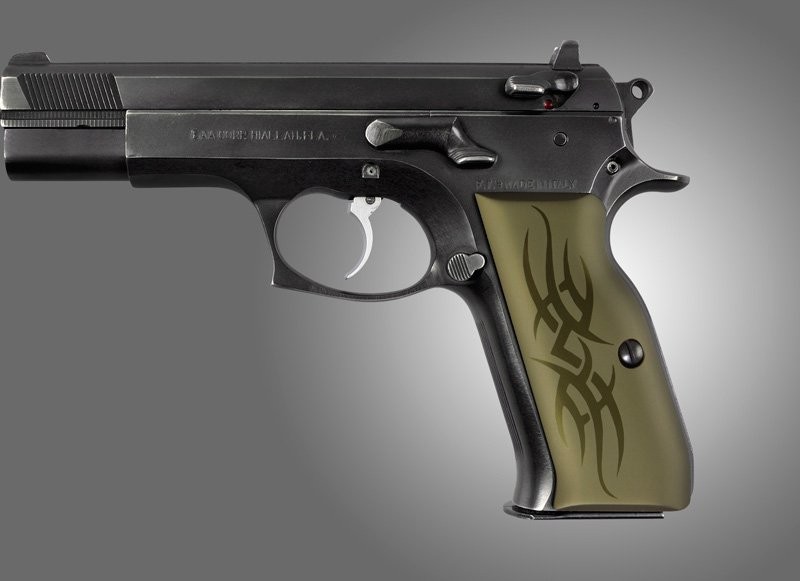 TZ-75 - EAA. P9 Tribal Aluminum - Green Anodize