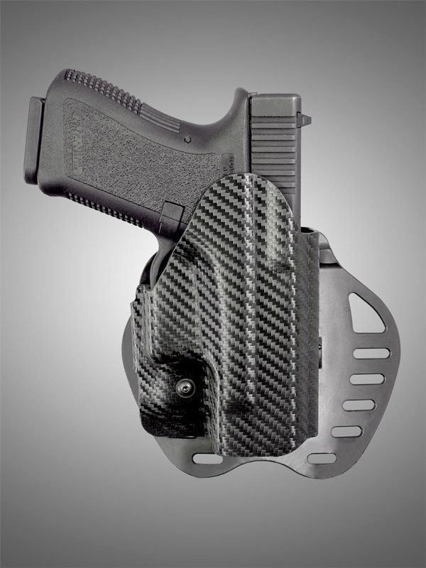 ARS Stage 1 - Carry Holster Glock 26, 27, 28, 33, 39 Right Hand CF Weave