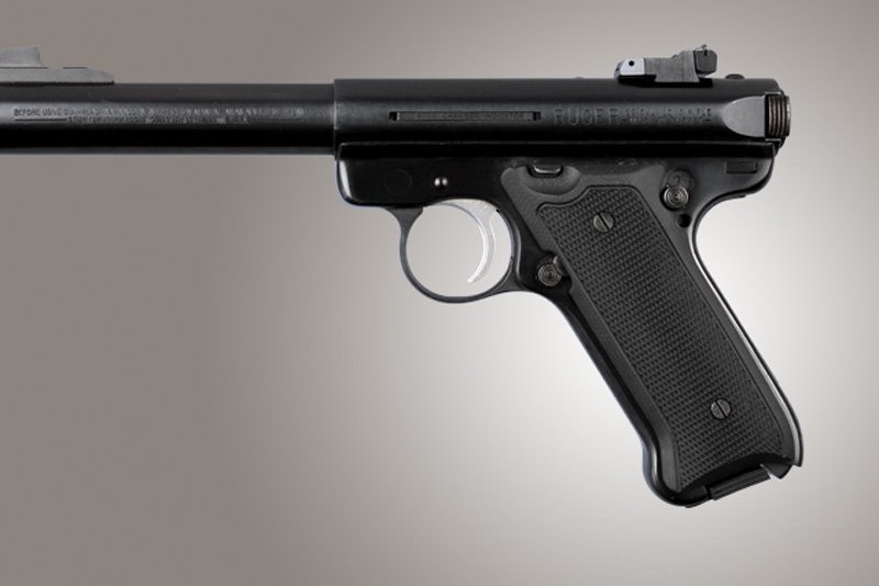 Ruger MK II / MK III Checkered G10 - Black